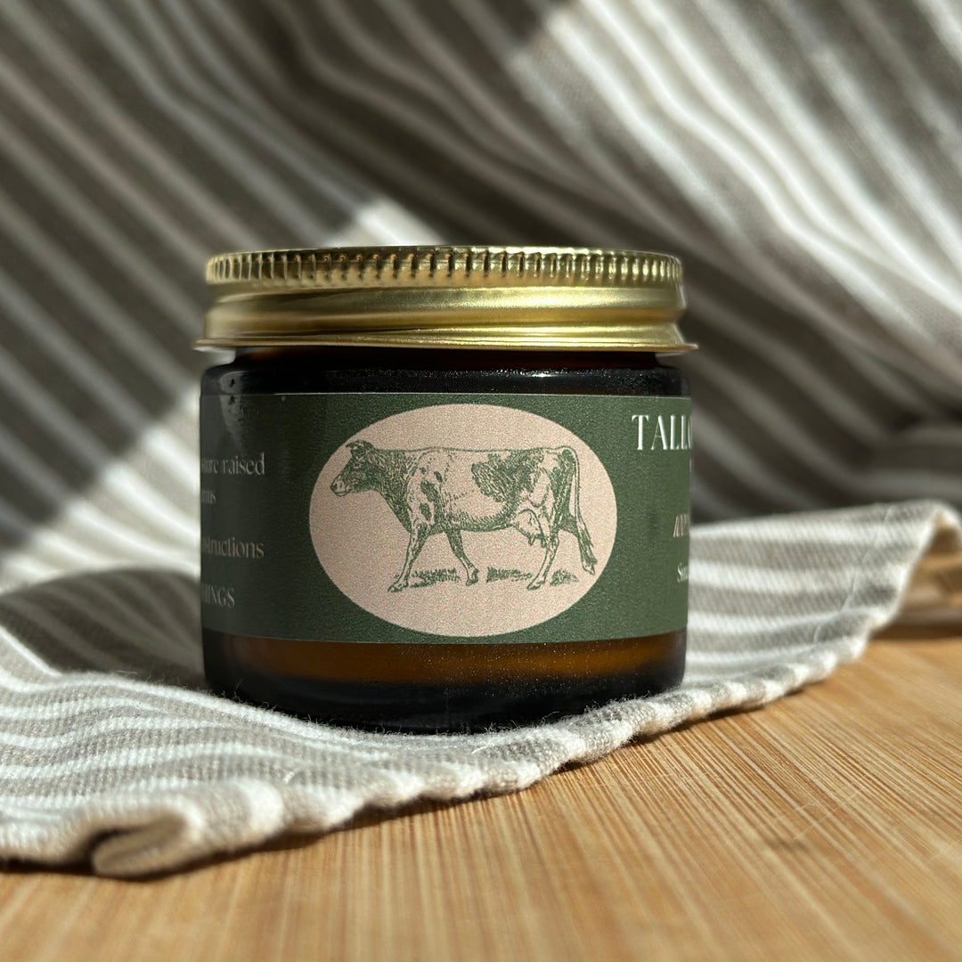 100% Pure &amp; Grassfed, Naked, Tallow Face Moisturizer (2oz)